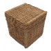 Your Colour - Wicker Imperial (Traditional) Coffins – Light Blue - Available in a full range of colours